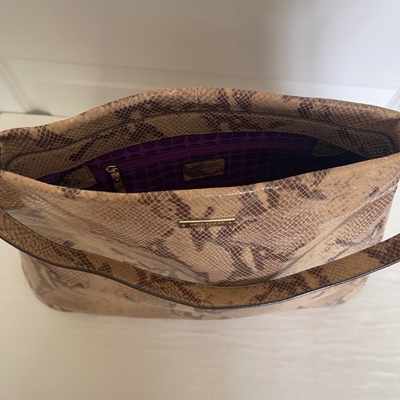 KATE SPADE Snake Print Pattern Shoulder Tote Bag NWOT - Picture 12 of 16